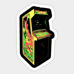 Gravity Retro Arcade Game 2.0 Sticker